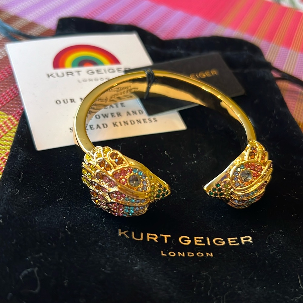 Kurt Geiger Hinged Bird cuff